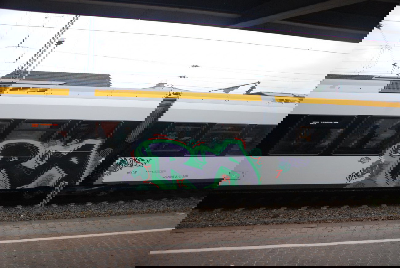 Graffiti Train - Photo by GraffFreak