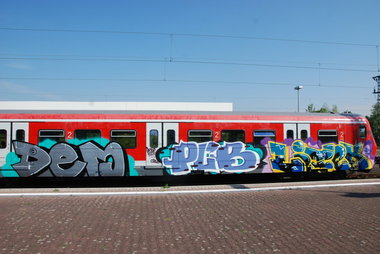 Graffiti Train - Photo by GraffFreak (2013)