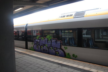 Graffiti Train - Photo by GraffFreak (2013)