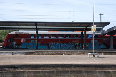 Graffiti Train - Photo by GraffFreak (2013)