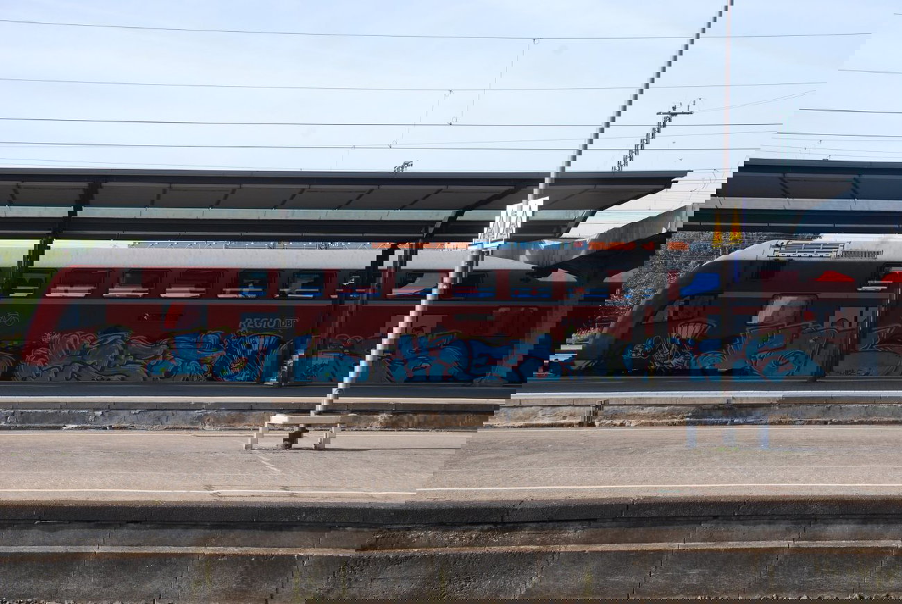 Graffiti Train - Photo by GraffFreak (2013)