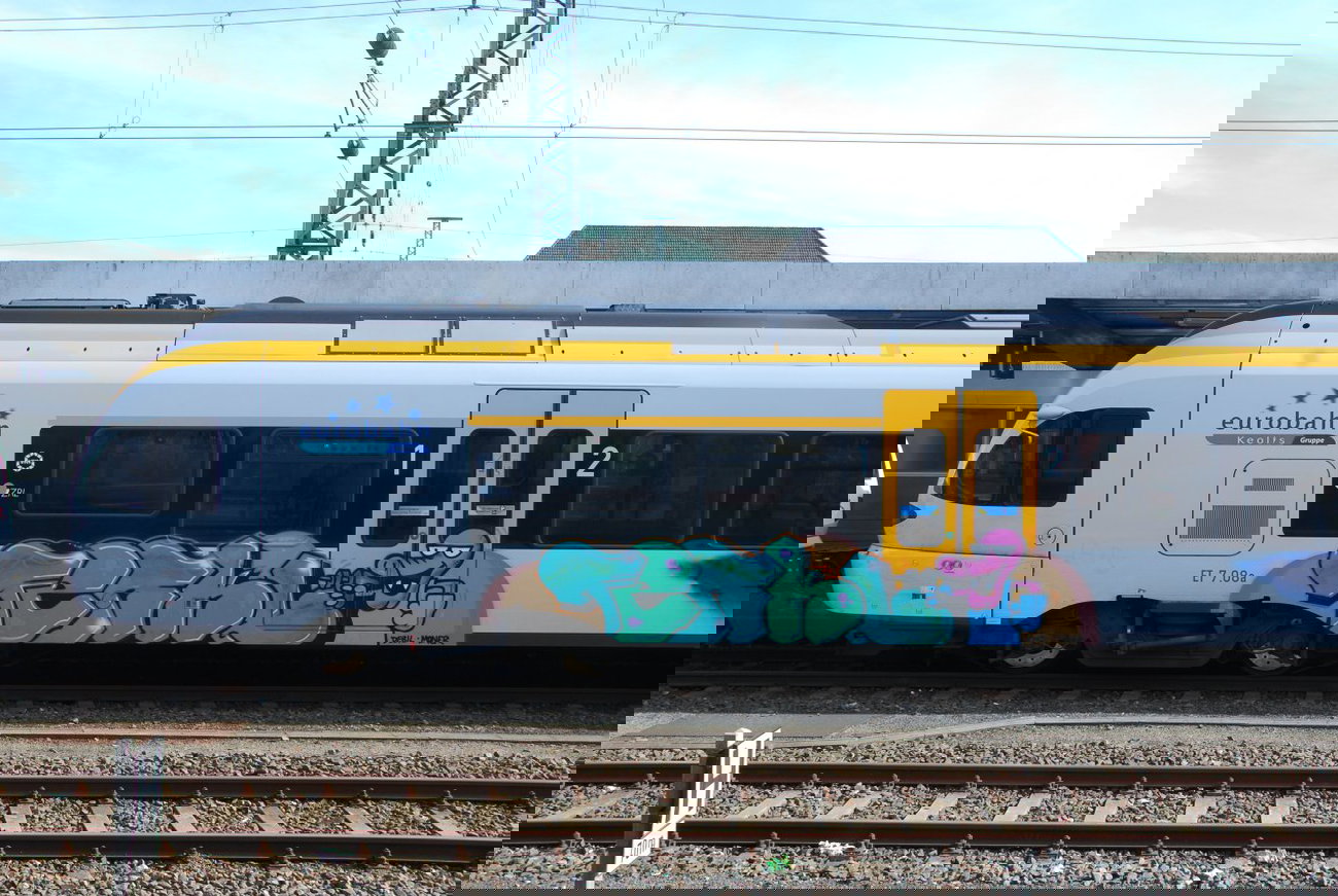 Graffiti Train - Photo by GraffFreak (2013)