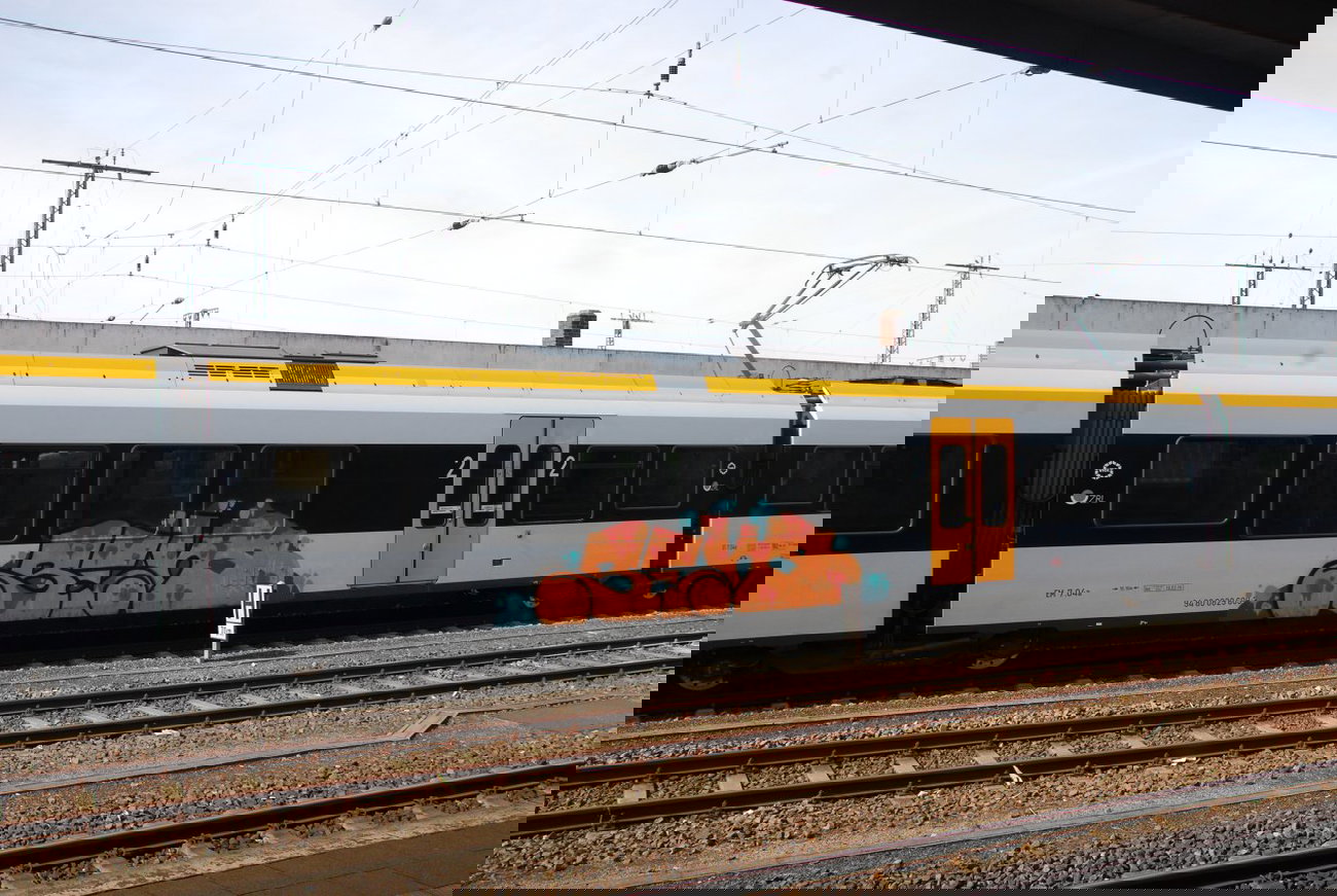 Graffiti Train - Photo by GraffFreak (2013)