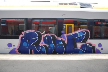 Graffiti Train - Photo by GraffFreak (2013)
