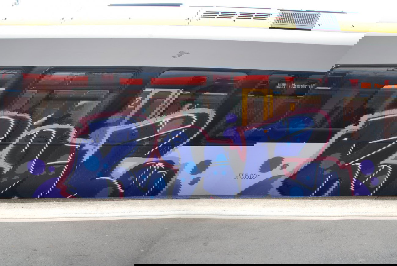 Graffiti Train - Photo by GraffFreak (2013)