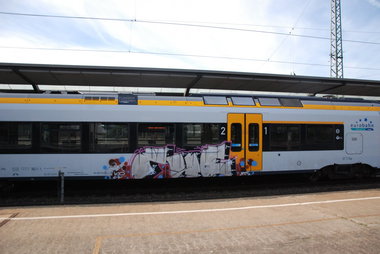 Graffiti Train - Photo by GraffFreak (2013)