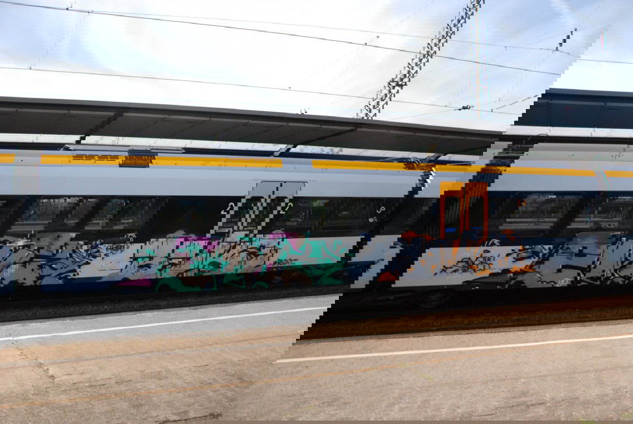 Graffiti Train - Photo by GraffFreak (2013)