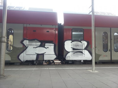 Graffiti Train - Photo by GraffFreak (2013)