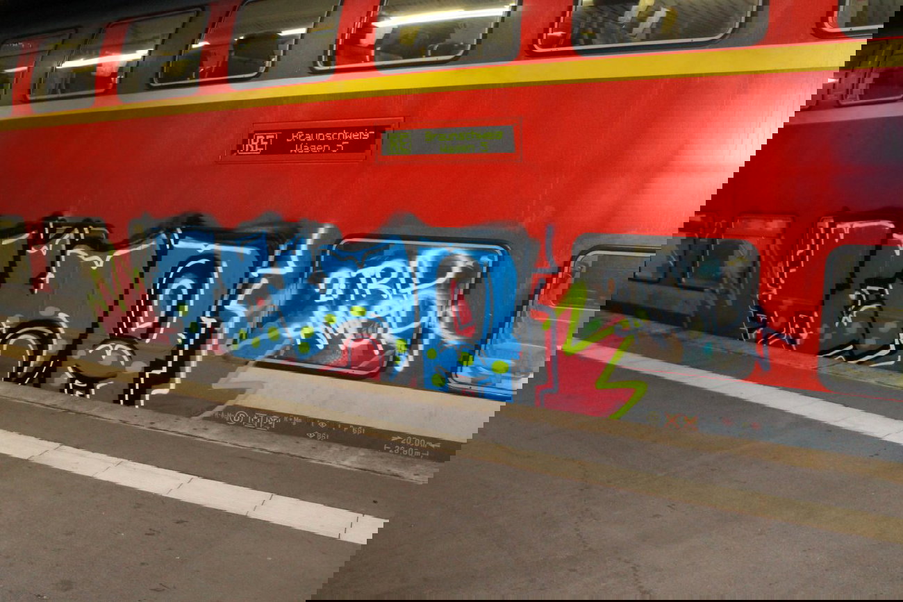 Graffiti Train - Photo by GraffFreak - Tema (2013)