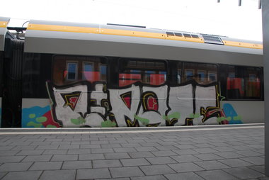 Graffiti Train - Photo by GraffFreak (2013)
