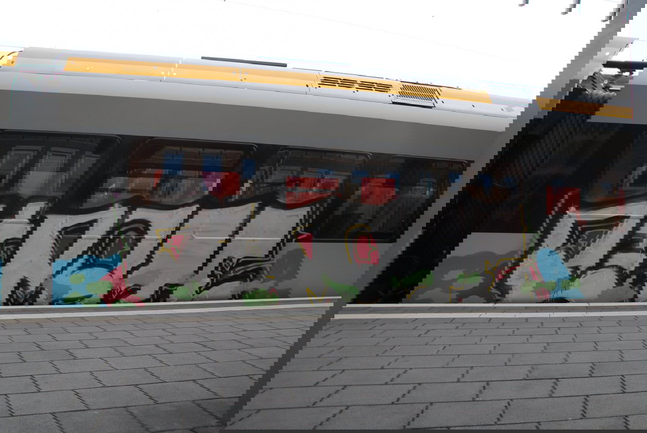 Graffiti Train - Photo by GraffFreak (2013)