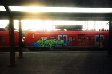 Graffiti Train - Photo by GraffFreak (2013)