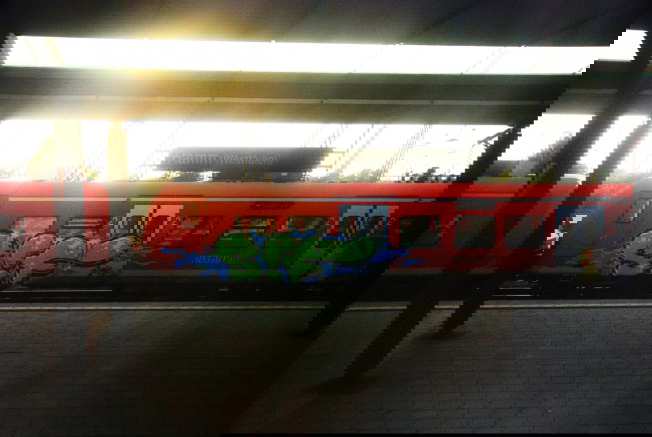 Graffiti Train - Photo by GraffFreak (2013)