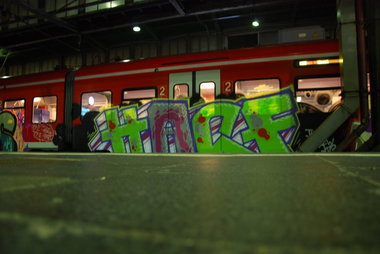 Graffiti Train - Photo by GraffFreak (2013)