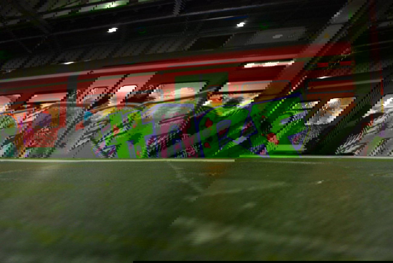 Graffiti Train - Photo by GraffFreak (2013)