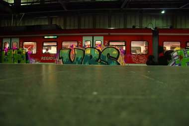 Graffiti Train - Photo by GraffFreak (2013)
