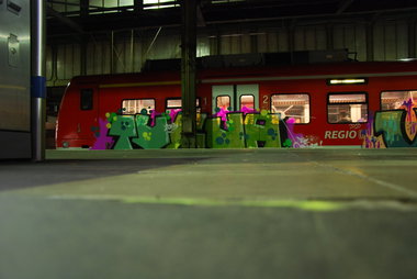 Graffiti Train - Photo by GraffFreak (2013)