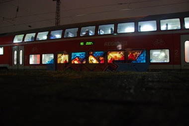 Graffiti Train - Photo by GraffFreak (2013)