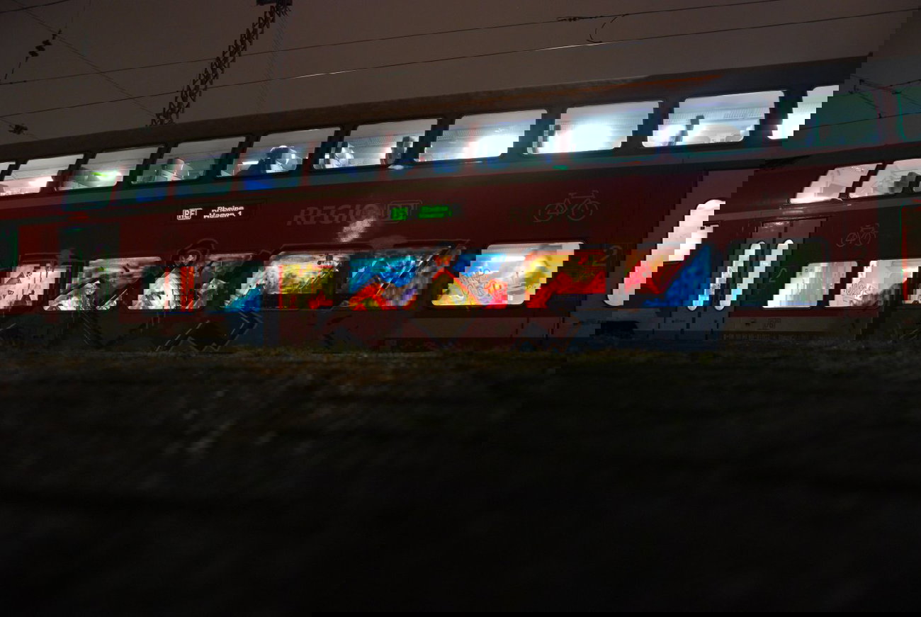 Graffiti Train - Photo by GraffFreak (2013)