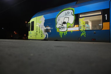 Graffiti Train - Photo by GraffFreak (2013)