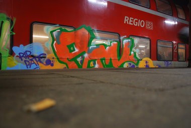 Graffiti Train - Photo by GraffFreak (2013)