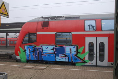 Graffiti Train - Photo by GraffFreak - raser (2013)