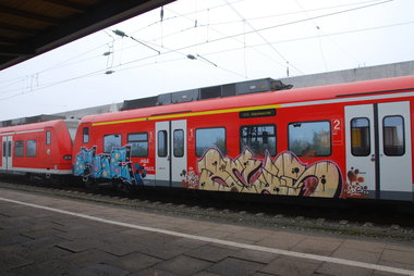 Graffiti Train - Photo by GraffFreak (2013)