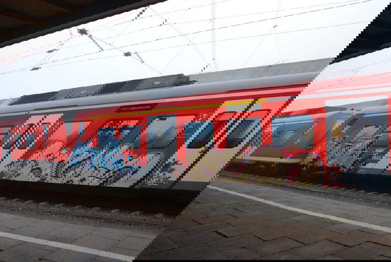 Graffiti Train - Photo by GraffFreak (2013)