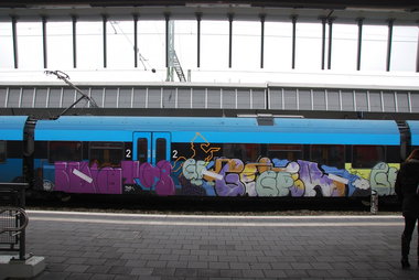 Graffiti Train - Photo by GraffFreak (2013)