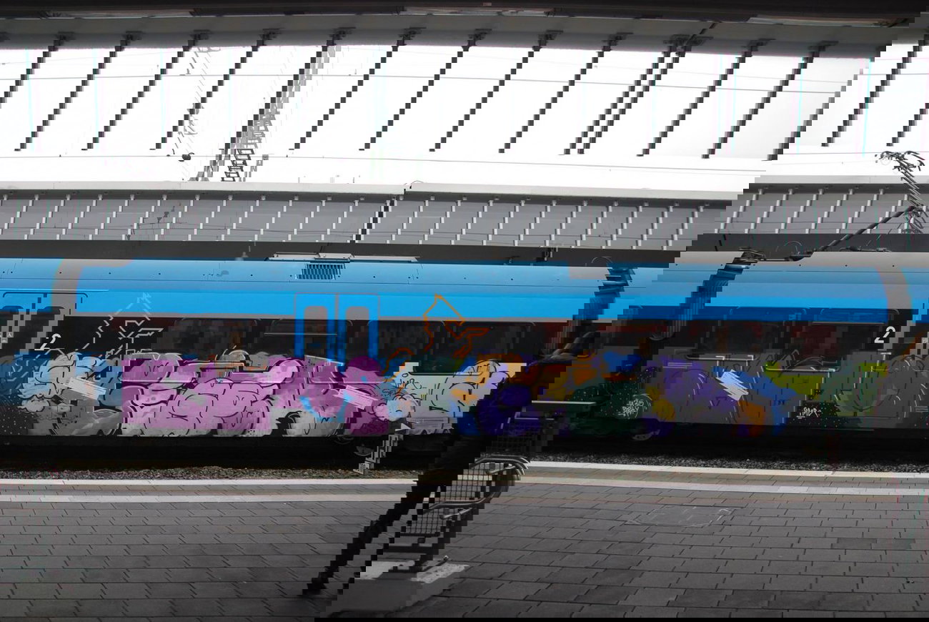 Graffiti Train - Photo by GraffFreak (2013)