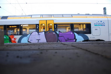 Graffiti Train - Photo by GraffFreak - HEZ (2013)