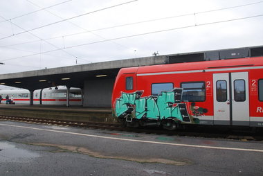 Graffiti Train - Photo by GraffFreak (2013)