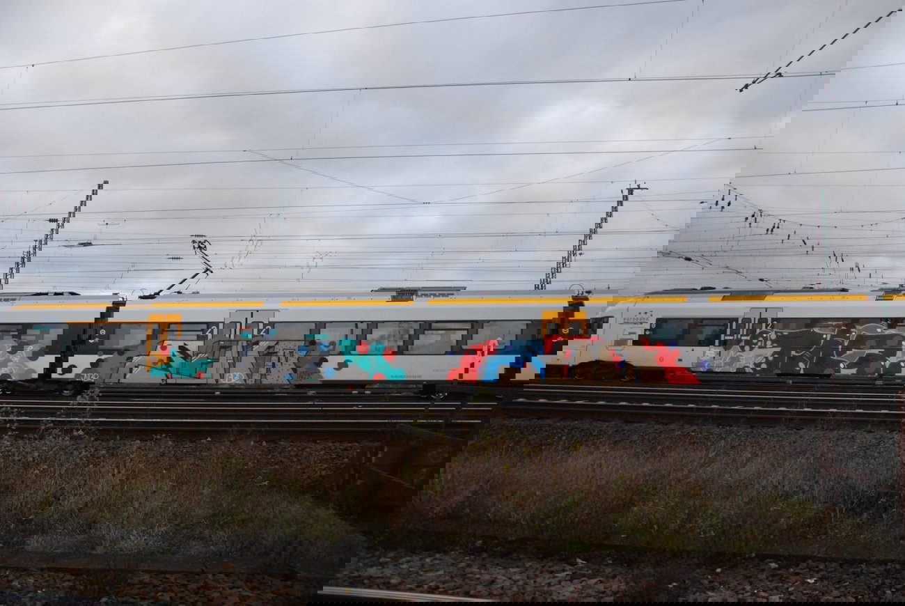 Graffiti Train - Photo by GraffFreak (2013)
