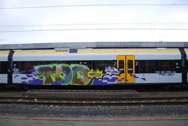 Graffiti Train - Photo by GraffFreak (2013)
