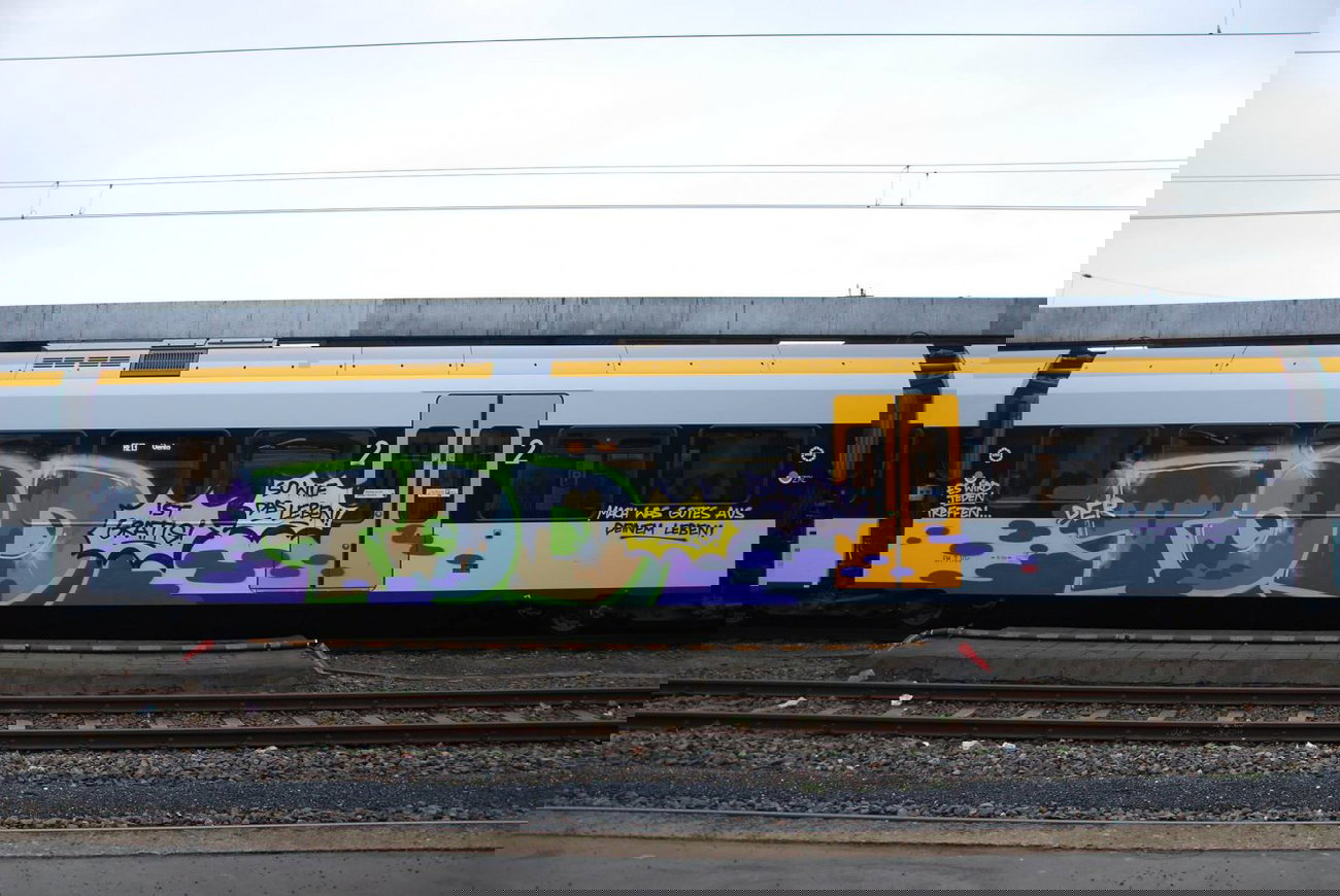 Graffiti Train - Photo by GraffFreak (2013)