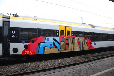 Graffiti Train - Photo by GraffFreak (2013)