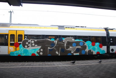 Graffiti Train - Photo by GraffFreak (2013)