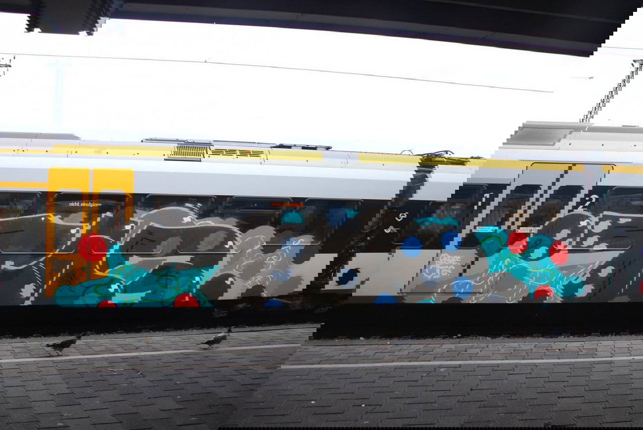 Graffiti Train - Photo by GraffFreak (2013)