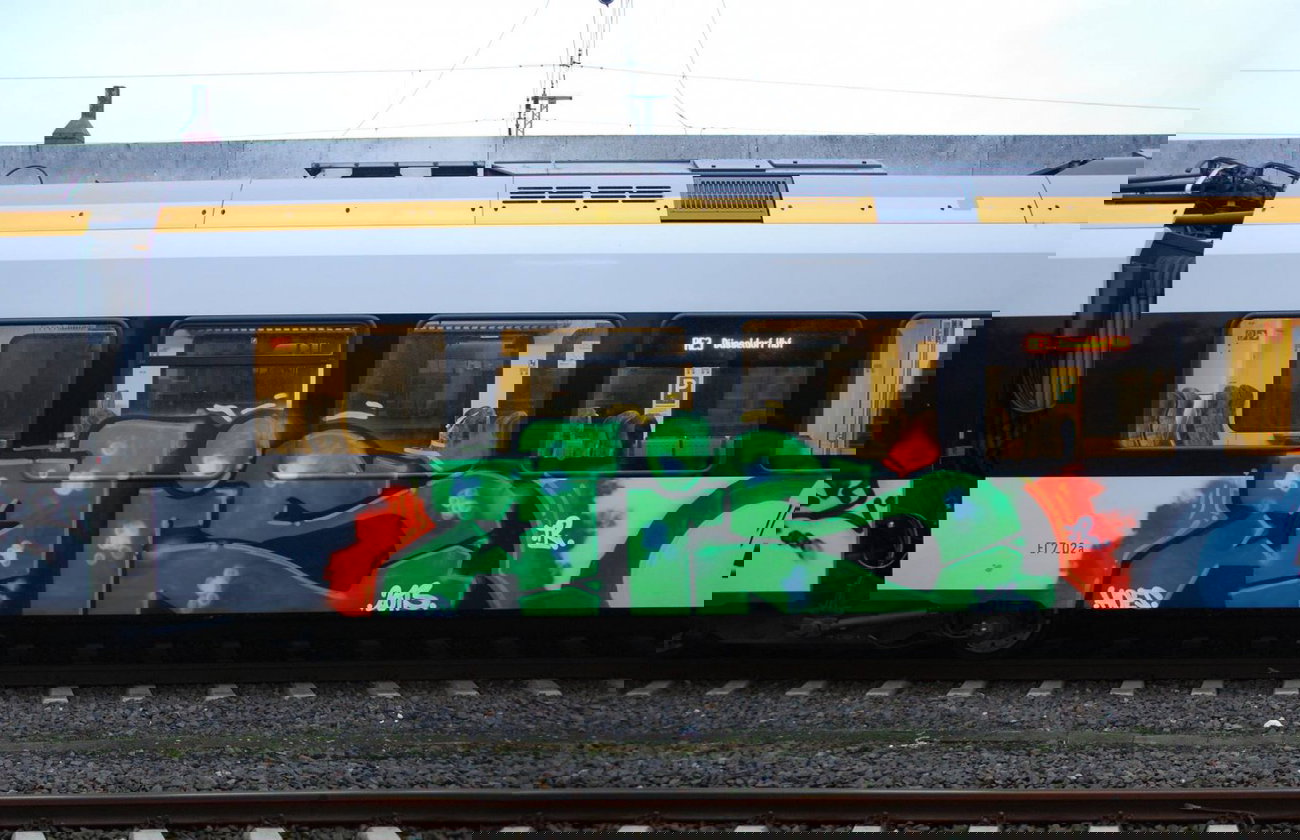 Graffiti Train - Photo by GraffFreak (2013)