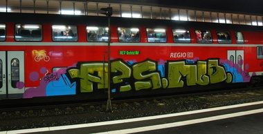 Graffiti Train - Photo by GraffFreak (2013)