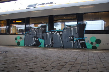Graffiti Train - Photo by GraffFreak (2013)