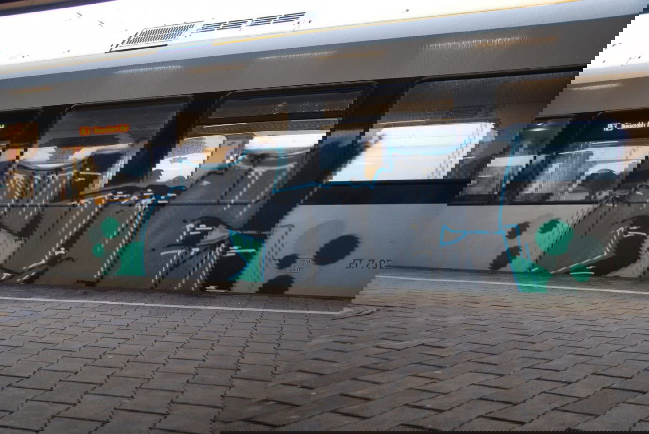 Graffiti Train - Photo by GraffFreak (2013)