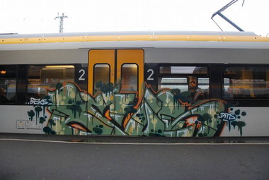 Graffiti Train - Photo by GraffFreak (2013)