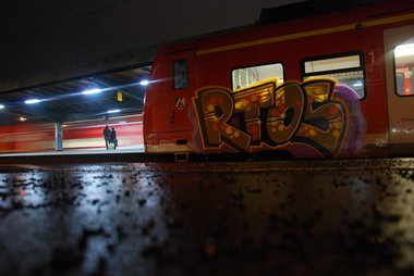 Graffiti Train - Photo by GraffFreak (2013)