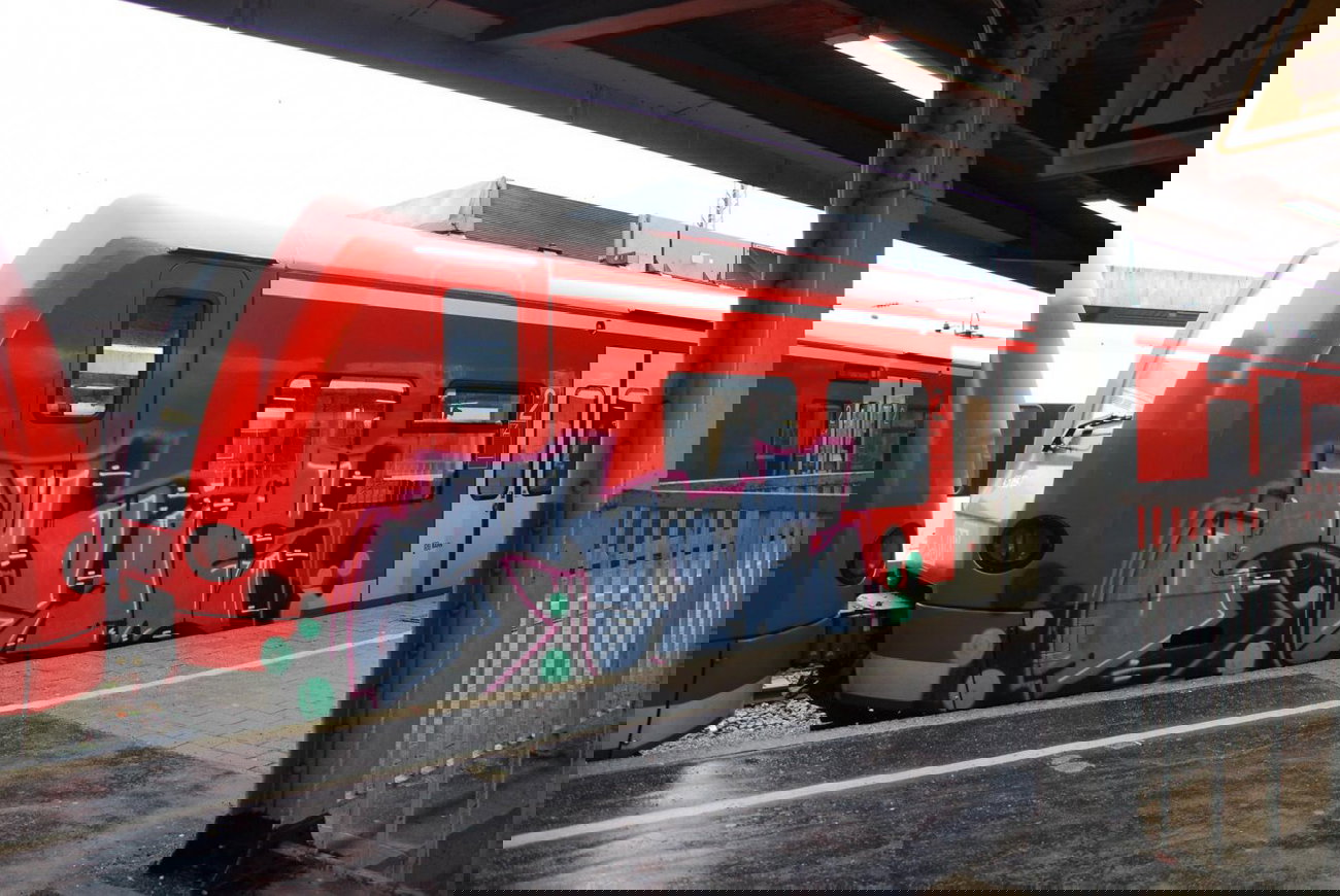 Graffiti Train - Photo by GraffFreak (2013)