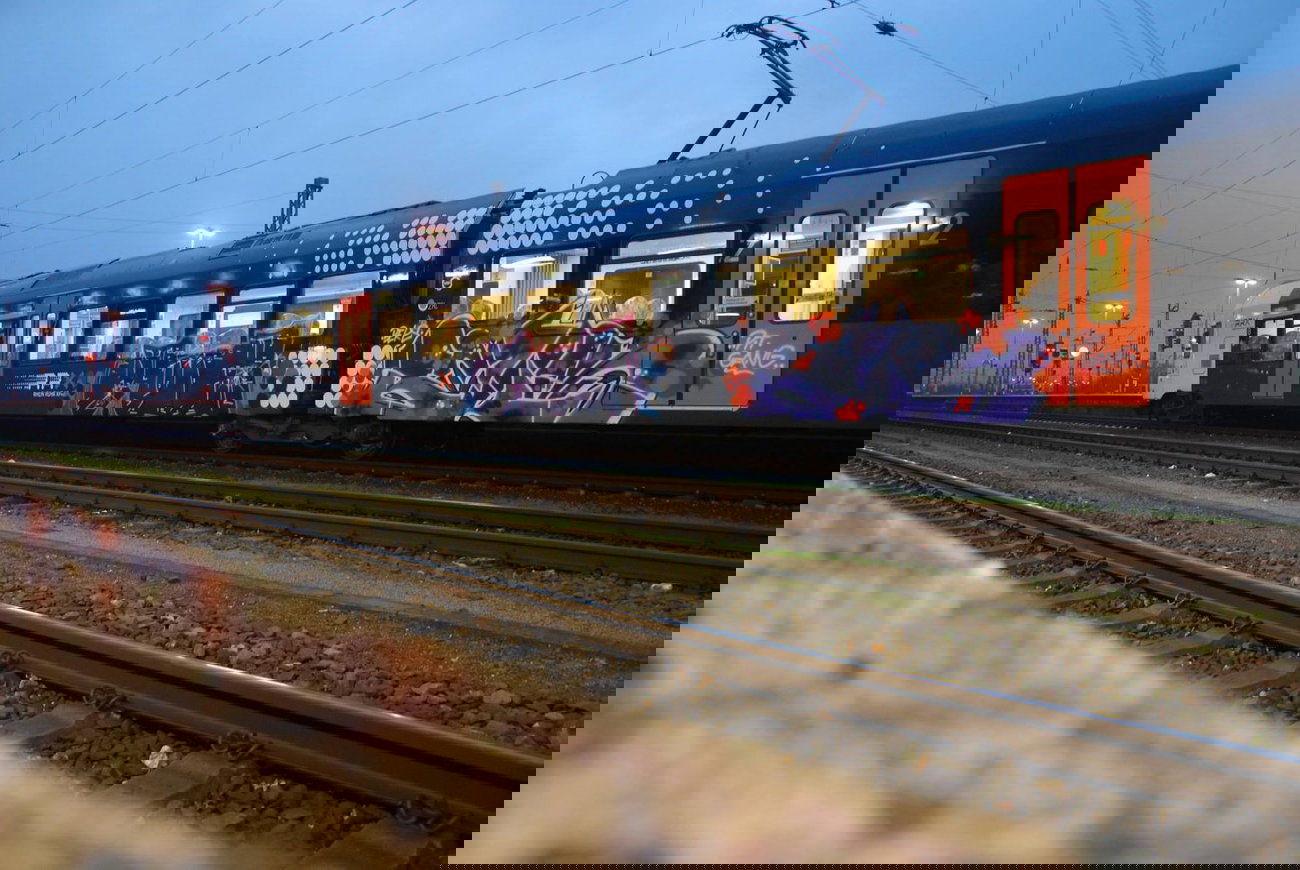 Graffiti Train - Photo by GraffFreak (2013)