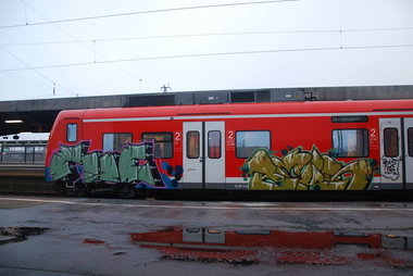 Graffiti Train - Photo by GraffFreak (2013)