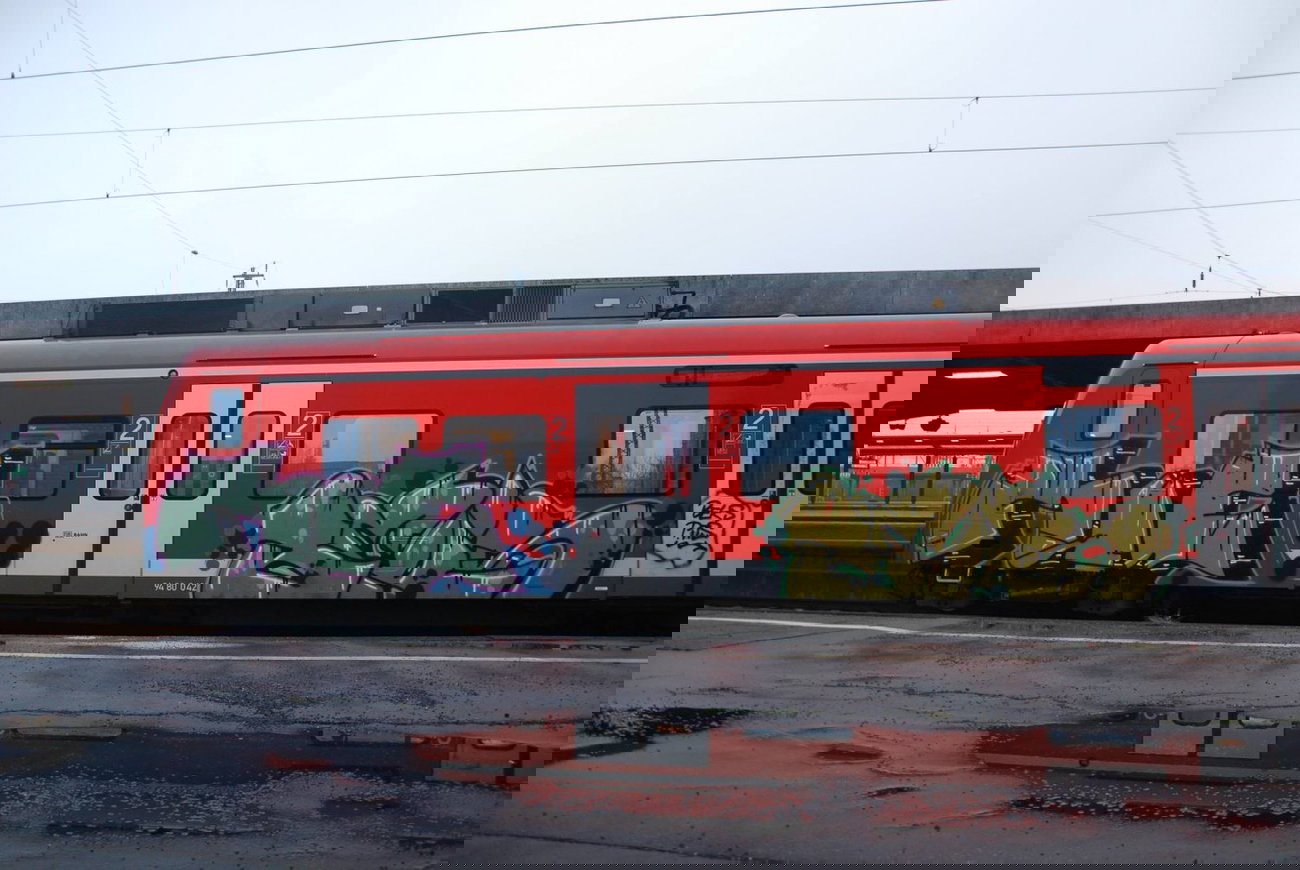 Graffiti Train - Photo by GraffFreak (2013)