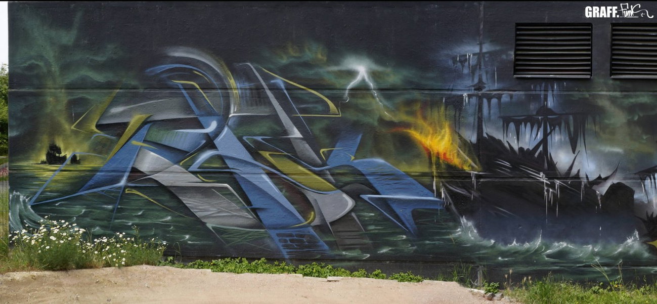 Graffiti Wall - Photo by GraffFunk