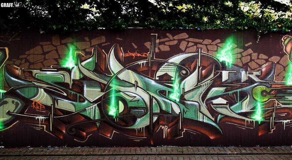 Graffiti Wall - Photo by GraffFunk - syck, tdr